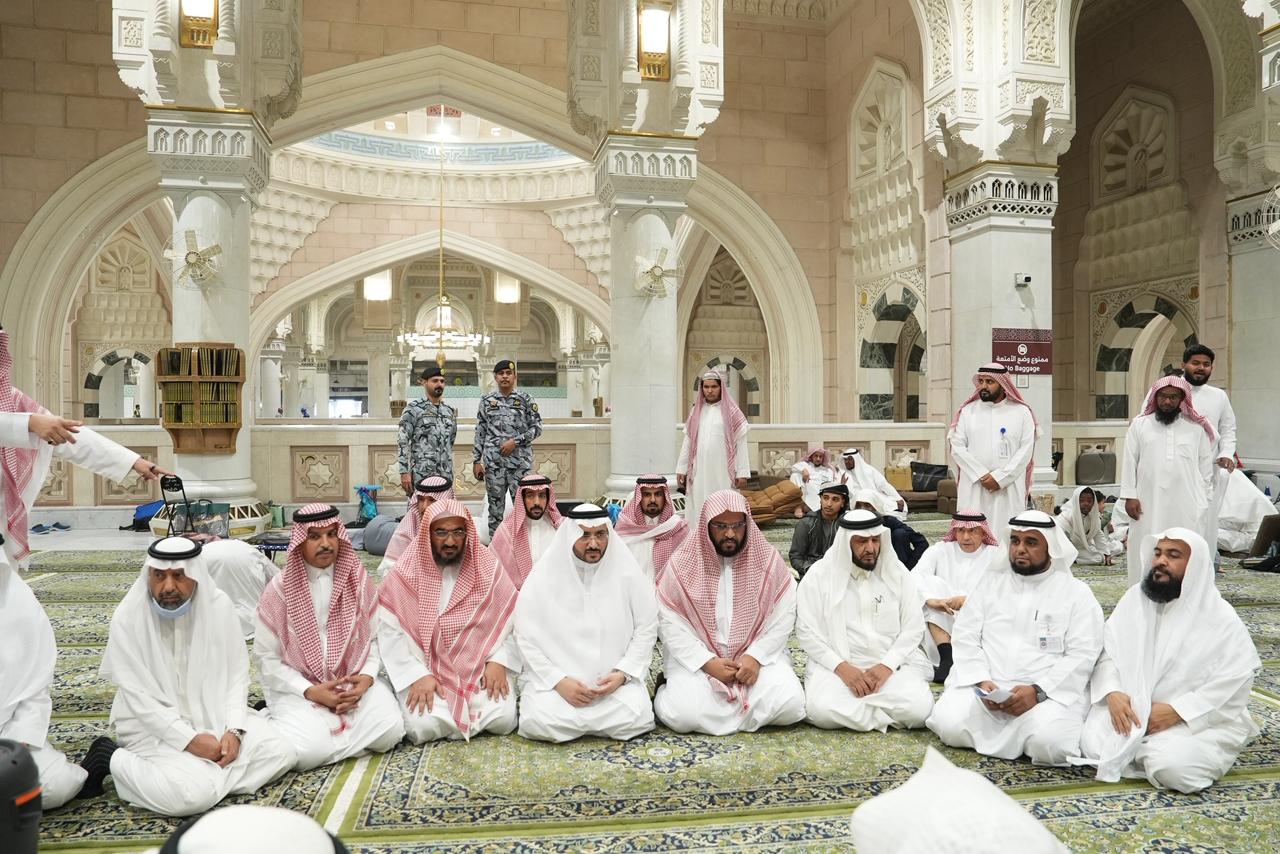 لجنة الشؤون الإسلامية والقضائية بمجلس الشورى في زيارة ميدانية للمسجد الحرام للاطلاع على منظومة الخدمات الدينية والتقنية