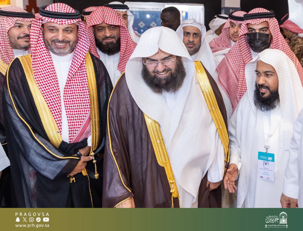 معالي الرئيس يزور جناح رئاسة الشؤون الدينية في معرض الرياض الدولي للكتاب 